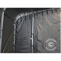 Lagertlt PRO 7x7x3,8m PVC 600g med takpanel