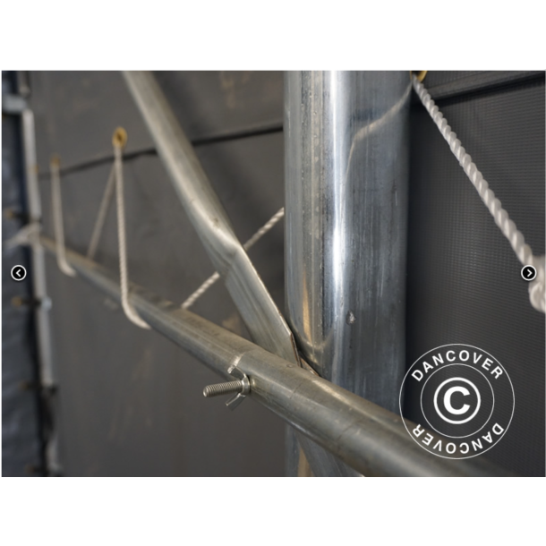 Lagertlt PRO 7x7x3,8m PVC 600g med takpanel