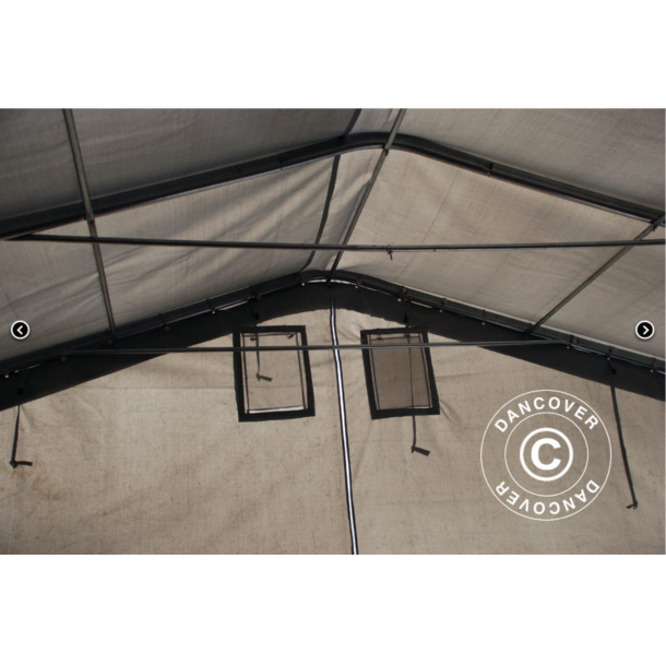 Lagertlt PRO 7x7x3,8m PVC 600g med takpanel