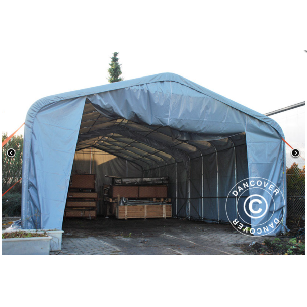 Lagertlt PRO 7x7x3,8m PVC 600g med takpanel