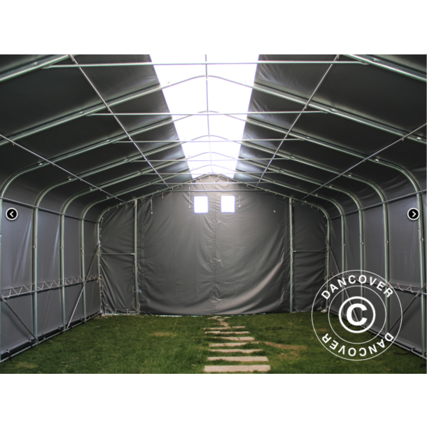 Lagertlt PRO 7x7x3,8m PVC 600g med takpanel