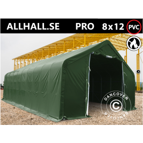 Lagertlt PRO 8x12x5,2m PVC 600g med takpanel