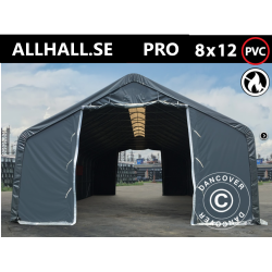 Lagertlt PRO 8x12x5,2m PVC 600g med takpanel