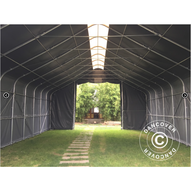 Lagertlt PRO 8x12x5,2m PVC 600g med takpanel