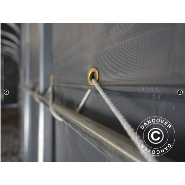 Lagertlt PRO 8x12x5,2m PVC 600g med takpanel