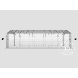 Lagertlt PRO 8x12x5,2m PVC 600g med takpanel
