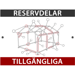 Partytlt 3x6m PVC ORIGINAL
