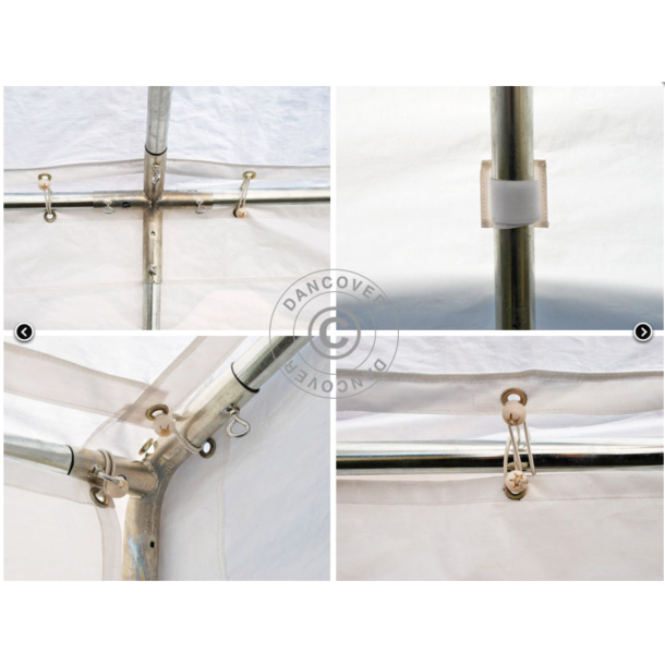 Partyt�lt 4x8m PE 500 BASIC, Vit