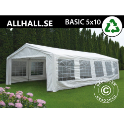 Partyt�lt 5x10m PE 500 BASIC, Vit
