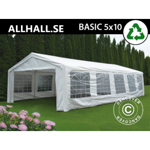 Partyt�lt 5x10m PE 500 BASIC, Vit