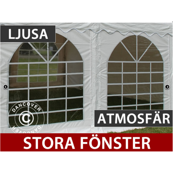 Partyt�lt 5x10m PE 500 BASIC, Vit