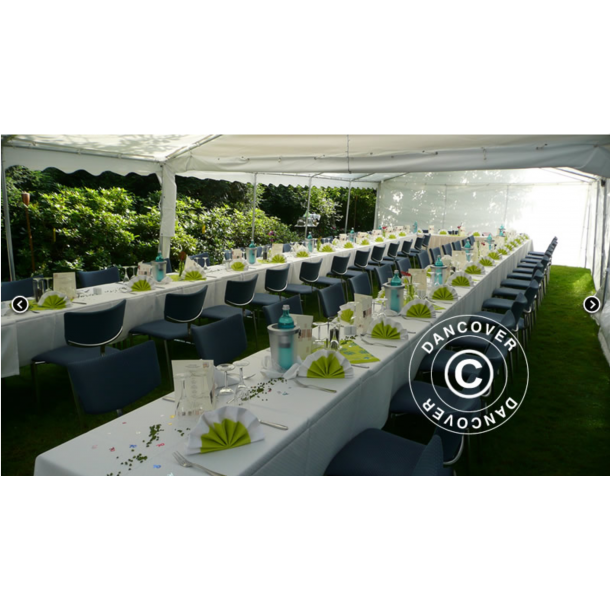 Partytlt 5x10m PLUS PE inkl. Bottenram