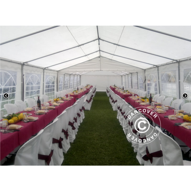 Partytlt 5x10m PLUS PE inkl. Bottenram