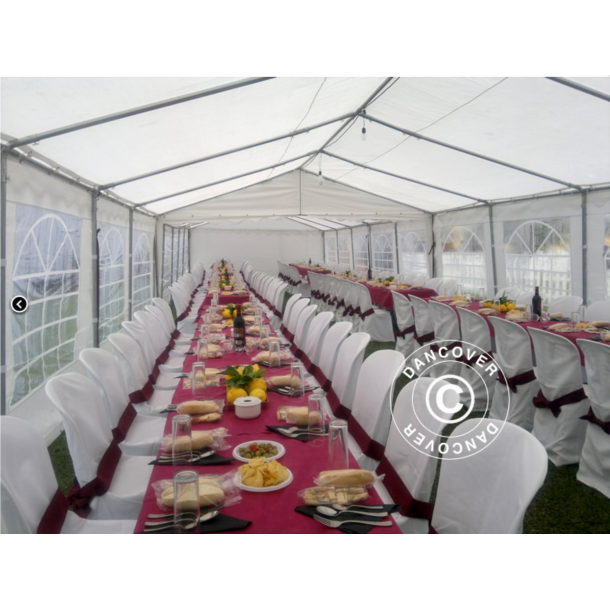 Partytlt 5x10m PLUS PE inkl. Bottenram