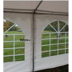 Partytlt 5x12m PVC EXCLUSIVE