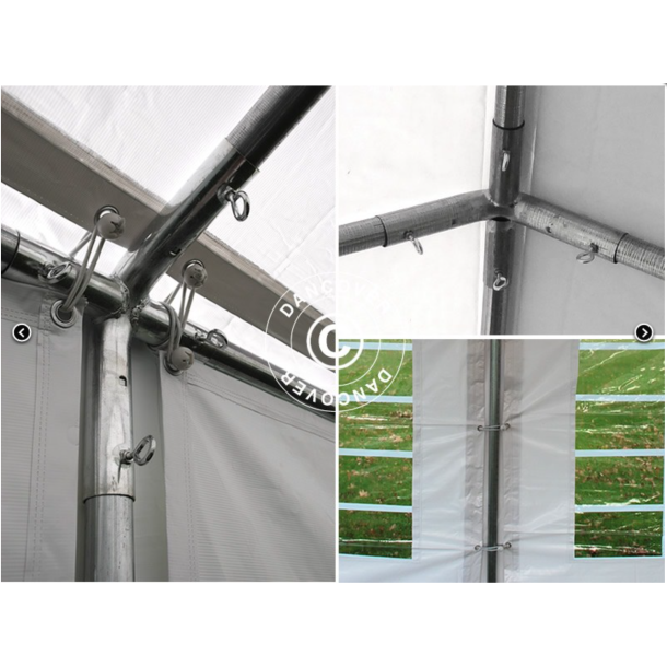 Partyt�lt 5x6m PE 500 BASIC, Vit