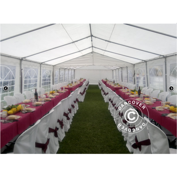 Partytlt 5x8m PE PLUS inkl. Bottenram