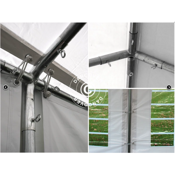 Partytlt 5x8m PE PLUS inkl. Bottenram