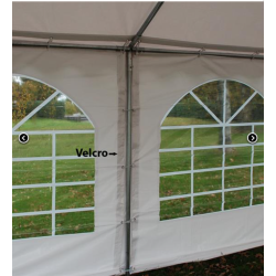 Partytlt 5x8m PVC ORIGINAL