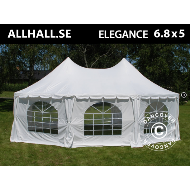 Partytlt Elegance 6,8x5m PolyEster