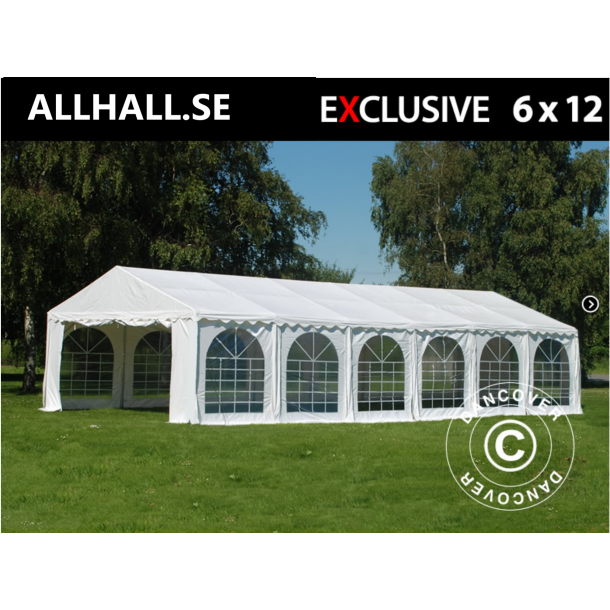 Partytlt 6x12m PVC EXCLUSIVE