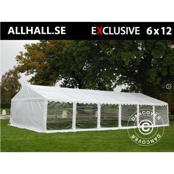 Partytlt 6x12m PVC EXCLUSIVE