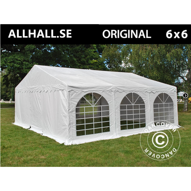 Partytlt 6x6m PVC ORIGINAL