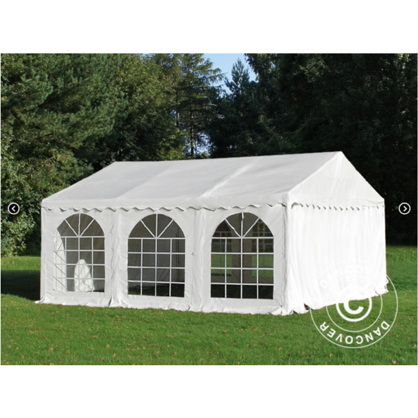 Partytlt Semi PRO PLUS CombiTents 5x10m, 3-i-1, Vit