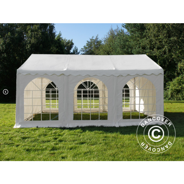 Partytlt Semi PRO PLUS CombiTents 5x10m, 3-i-1, Vit