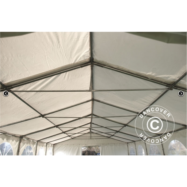 Partytlt Semi PRO PLUS CombiTents 5x10m, 3-i-1, Vit