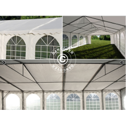 Partytlt Semi PRO PLUS CombiTents 5x10m, 3-i-1, Vit