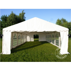 Partytlt Semi PRO PLUS CombiTents 5x10m, 3-i-1, Vit