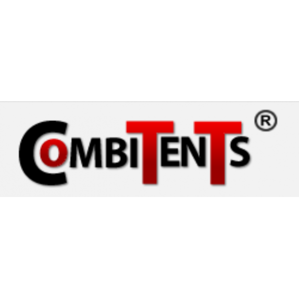 2m Frlngning Combitents SEMI PRO 5m-Serien, Vit