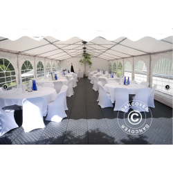 Partytlt Exclusive CombiTents 6x10m, 3-i-1, Vit