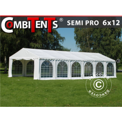 Partytlt Semi PRO PLUS Combitents 6x12m, 4-i-1