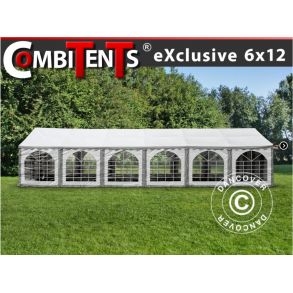 Partytlt Exclusive Combitents 6x12m, 4-i-1
