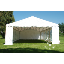 Partytlt Semi PRO PLUS Combitents 6x14m, 5-i-1, Vit