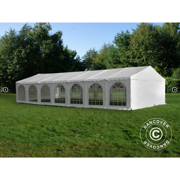 Partytlt Semi PRO PLUS Combitents 6x14m, 5-i-1, Vit