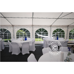 Partytlt Exclusive Combitents 6x14m, 5-i-1, Vit