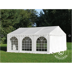 Partytlt Exclusive Combitents 6x14m, 5-i-1, Vit