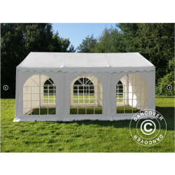 Partytlt Exclusive Combitents 6x14m, 5-i-1, Vit