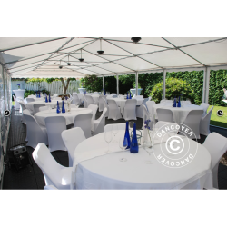 Partytlt Exclusive Combitents 6x14m, 5-i-1, Vit