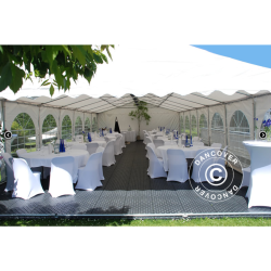 Partytlt Exclusive Combitents 6x14m, 5-i-1, Vit