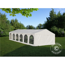 Partytlt Semi PRO PLUS Combitents 8x12m, 4-i-1, Vit