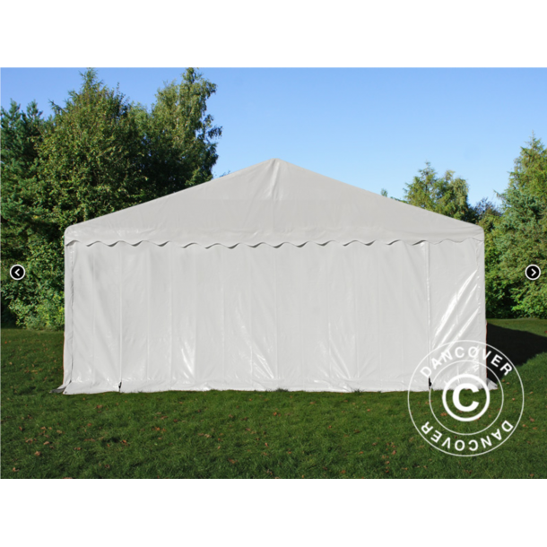 Partytlt Semi PRO PLUS Combitents 8x12m, 4-i-1, Vit