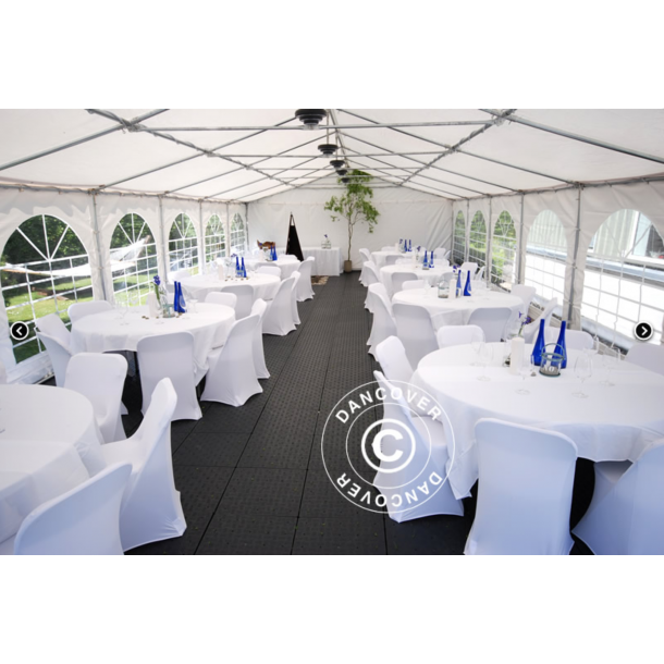 Partytlt Semi PRO PLUS Combitents 8x12m, 4-i-1, Vit