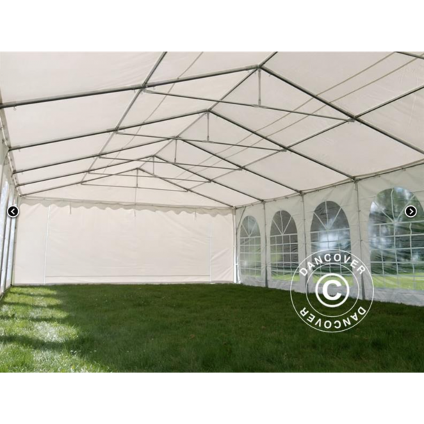 Partytlt Semi PRO PLUS Combitents 8x16m, 6-I-1, Vit