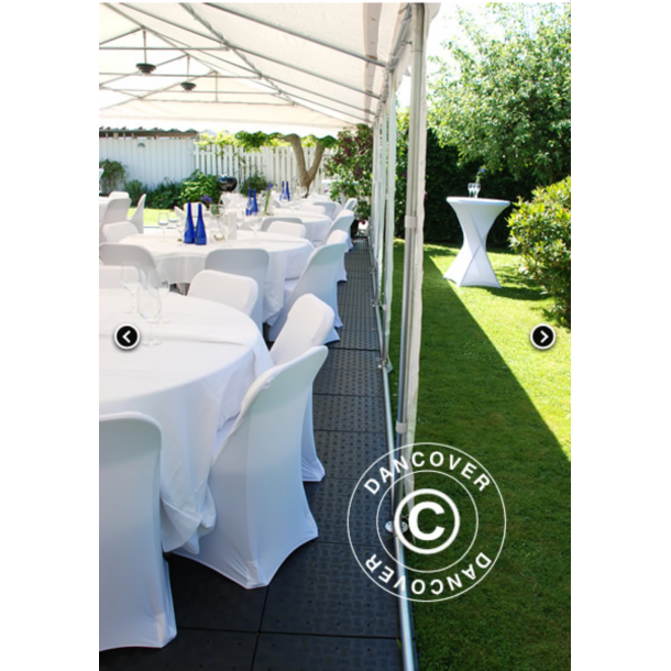 Partytlt Semi PRO PLUS Combitents 8x16m, 6-I-1, Vit