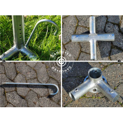 2m Frlngning Combitents SEMI PRO 7m-Serien, Vit