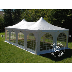 Partytlt 4x8m Pagoda PRO PVC, Vit